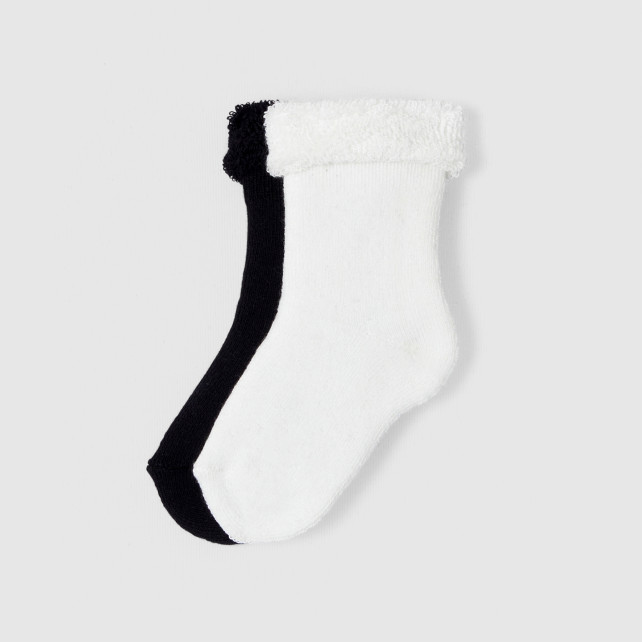 Sada dvou párů chlapeckých froté ponožek