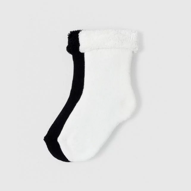 Sada dvou párů chlapeckých froté ponožek