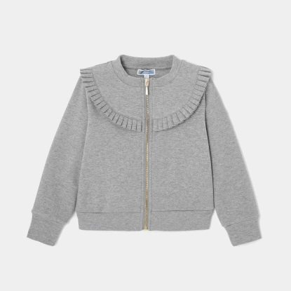 Girl fleece cardigan