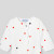 Dívčí dupačkové pyžamko s puntíky a srdíčky