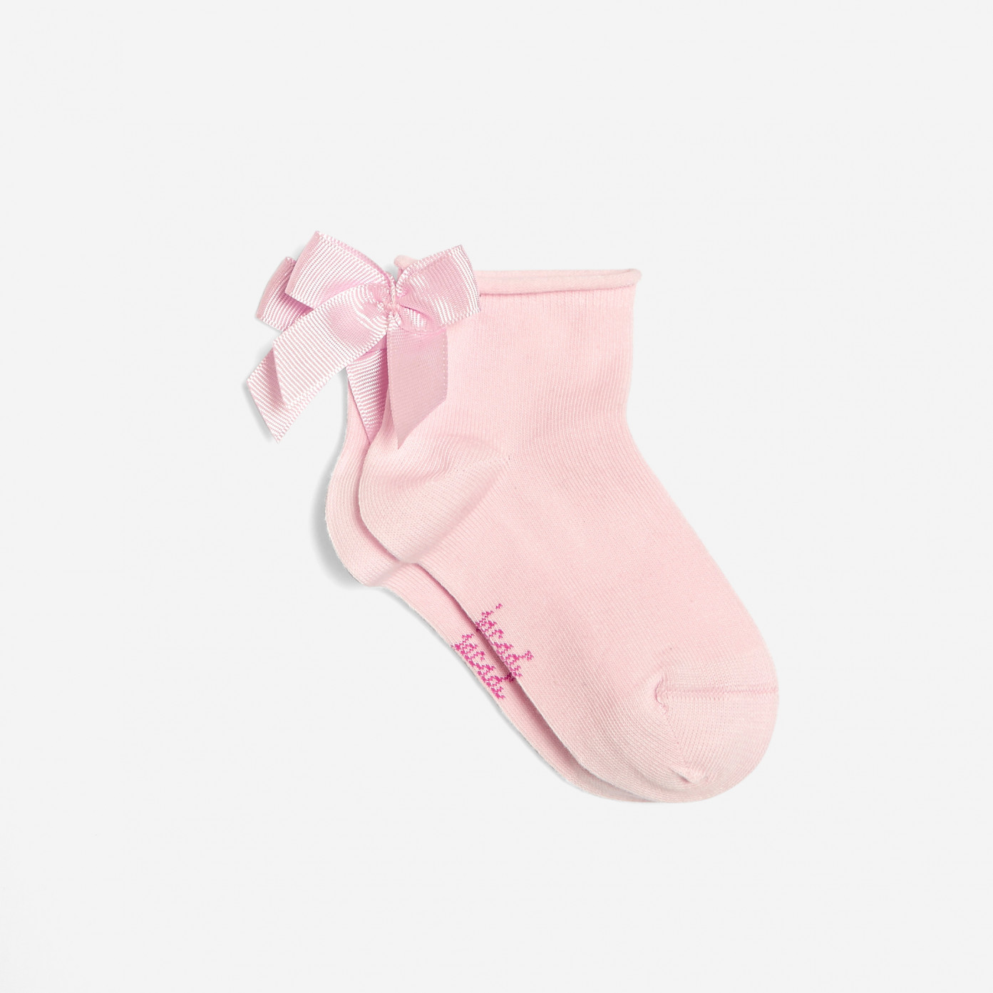 Dívčí ponožky s mašličkou