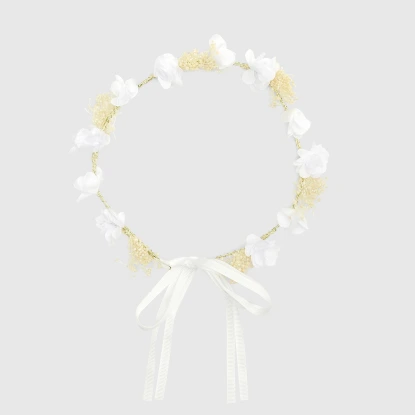 Dívka květinová čelenka