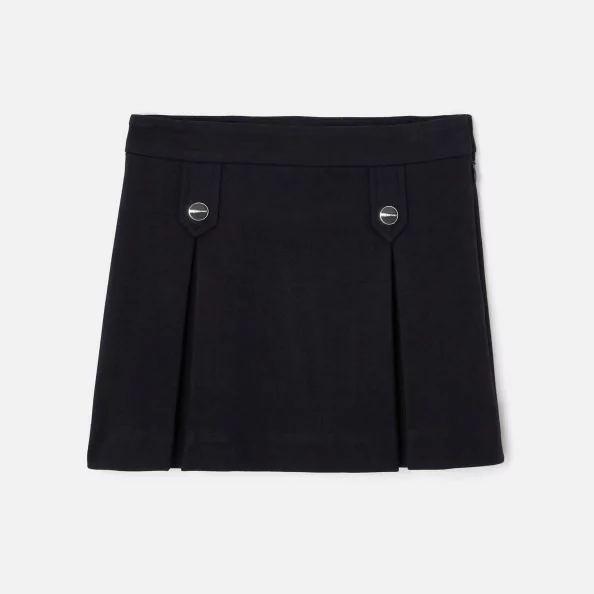 Girl box pleat skirt