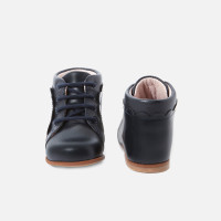 Baby girl leather ankle boots