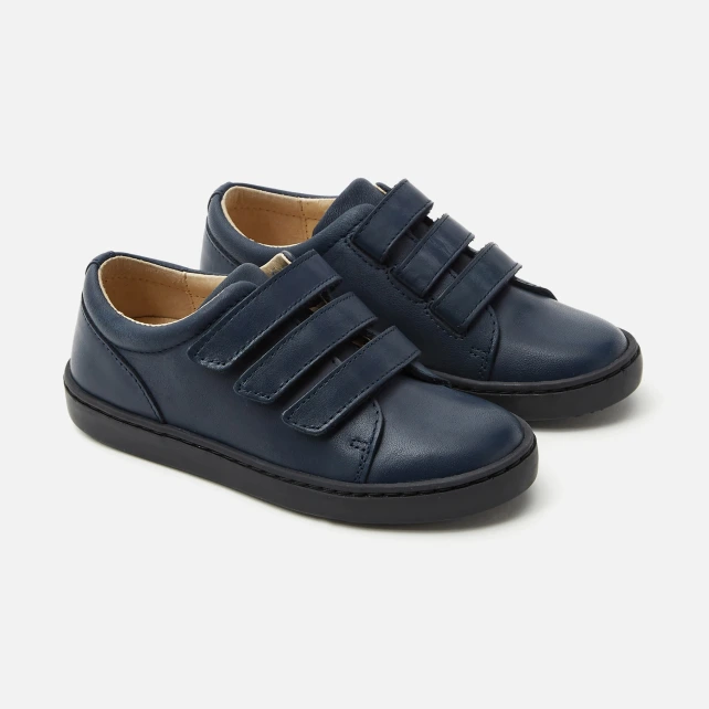 Boy leather trainers