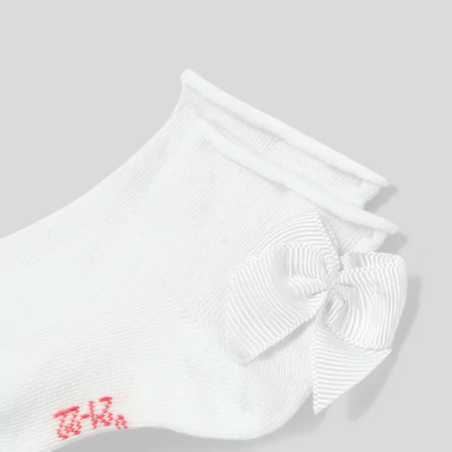 Dívčí ponožky s mašličkami
