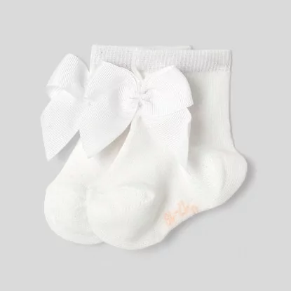 Dívčí ponožky s mašličkou