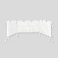 Double-sided crib bumper