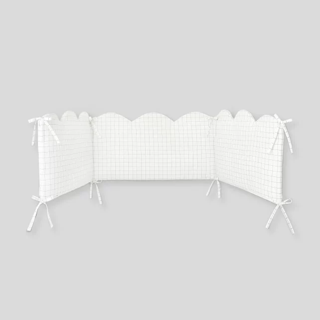 Double-sided crib bumper