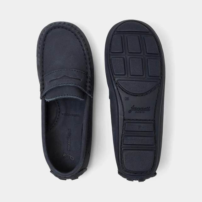 Boy nubuck loafers