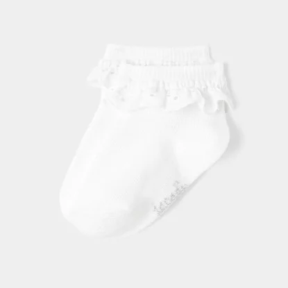 Baby girl ruffled socks
