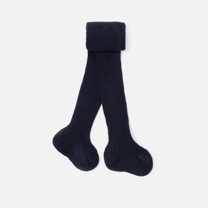 Dívčí batolecí žebrované punčocháče