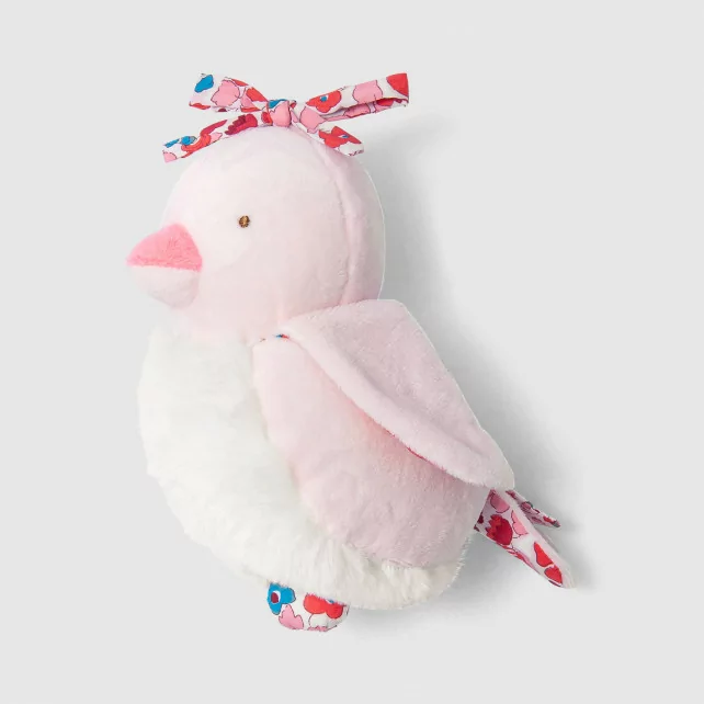 Hrací textilní hračka - ptáček