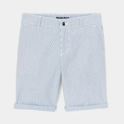 Boy striped bermuda shorts