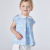 Toddler girl blouse with dragonfly pattern