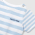 Pruhované chlapecké tričko v námořnickém stylu