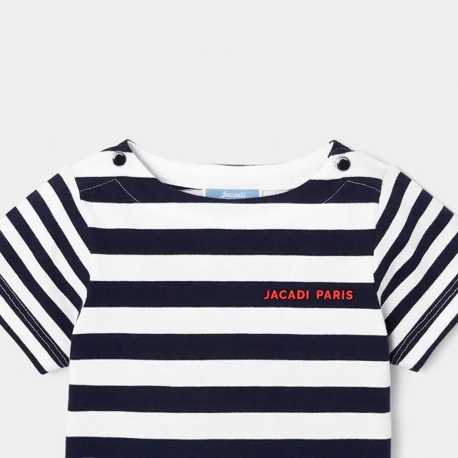 Toddler boy sailor stripe shirt