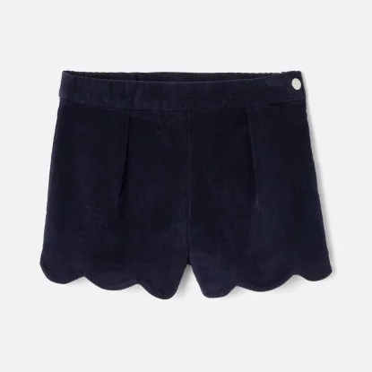 Girl velour shorts