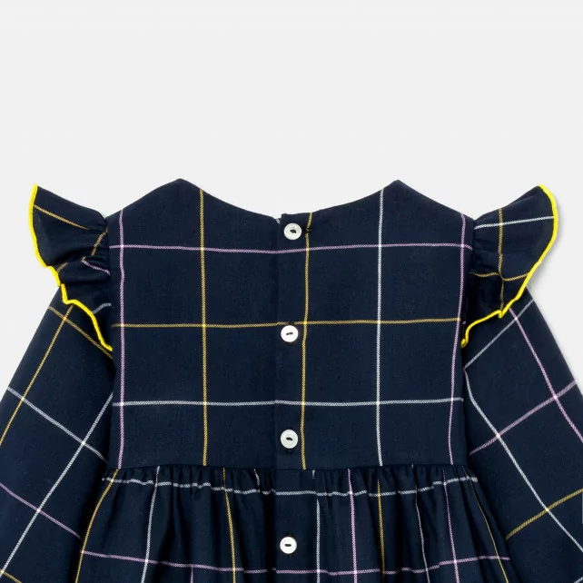 Baby girl checkered dress