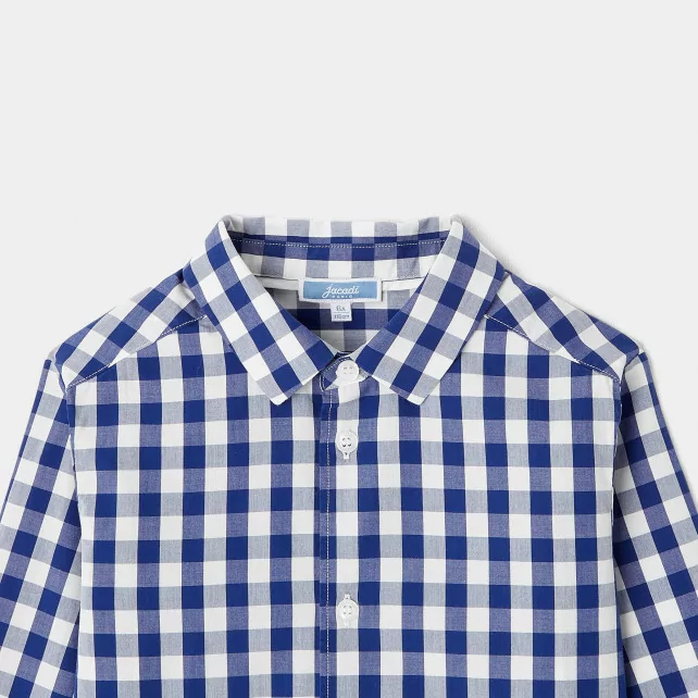 Boy checkered shirt