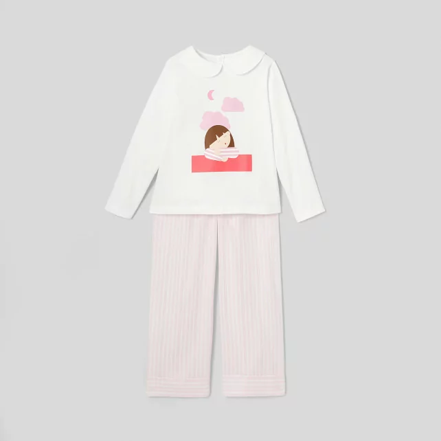Girl cotton pyjamas