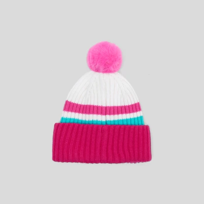 Dívčí vícebarevný (colour block) kulich