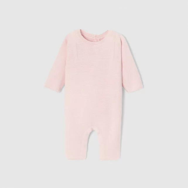 Baby girl cashmere jumpsuit