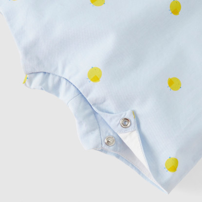Chlapecké krátké kalhoty z oxfordské bavlny s laclem