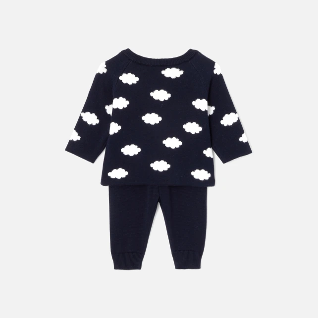 Dětská soupravička z žerzejového úpletu