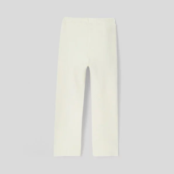 Girl trousers in cotton pique