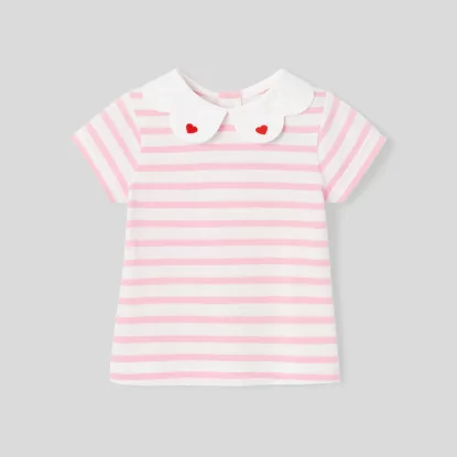Baby girl striped t-shirt