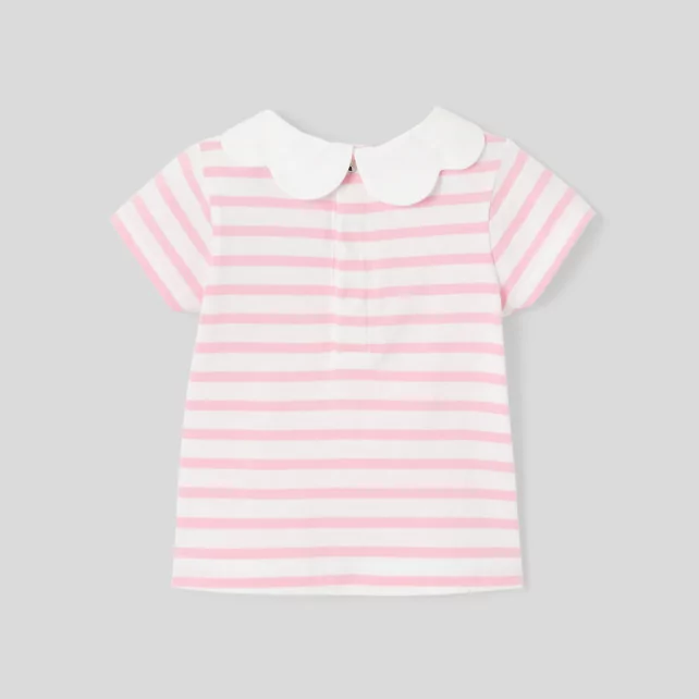 Baby girl striped t-shirt