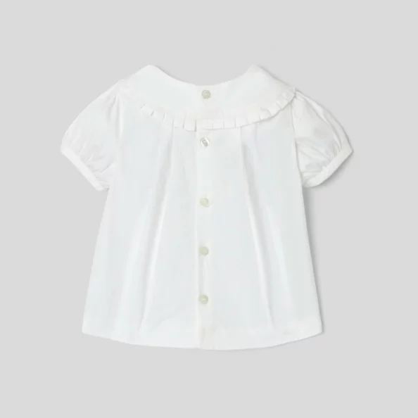 Baby girl short sleeve blouse
