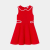 Girl cotton pique dress