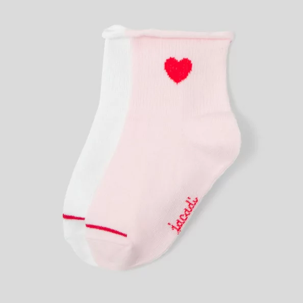 Set of two pairs of girl socks