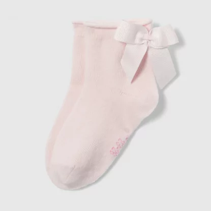 Dívčí ponožky s mašlí