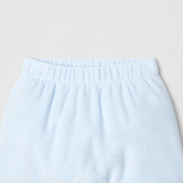 Baby boy terry shorts set