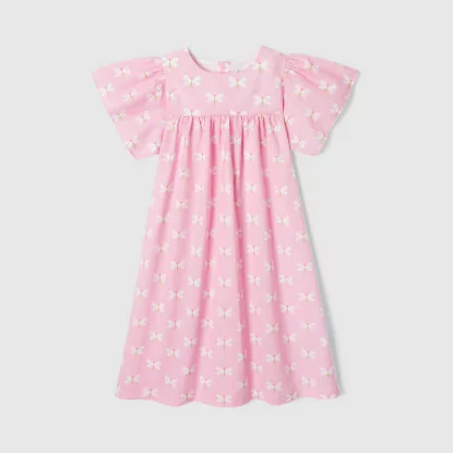 Girl floral nightgown