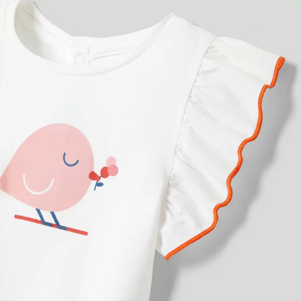Baby girl short-sleeve T-shirt