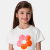 Dívčí tričko s květinovým vzorem