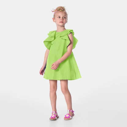 Girl poplin dress