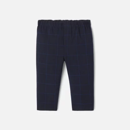 Baby boy plaid trousers