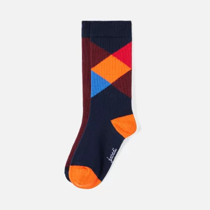 Chlapecké vysoké ponožky – dva páry