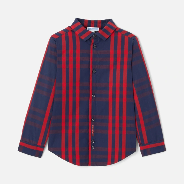 Boy plaid shirt