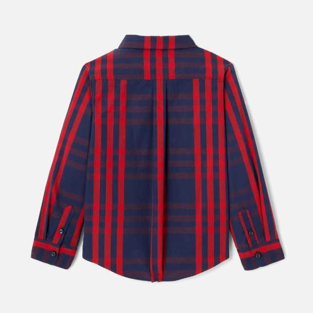 Boy plaid shirt