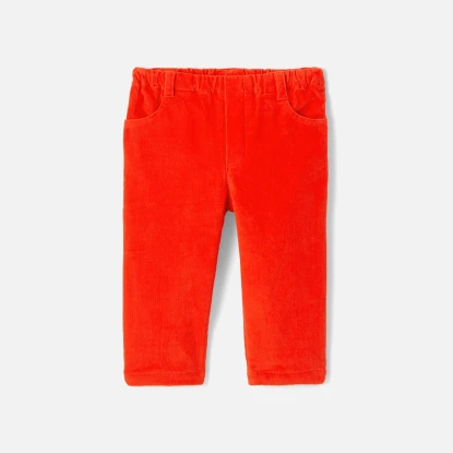 Baby boy velvet trousers