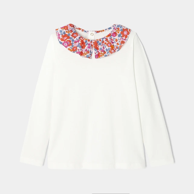 Dívčí tričko s dlouhým rukávem