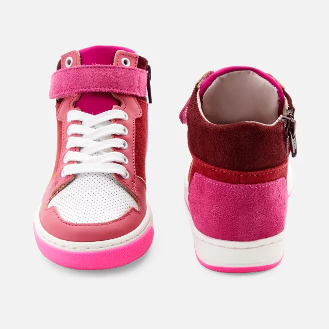 Girl high top trainers