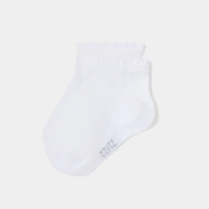 Dívčí ponožky s volánky