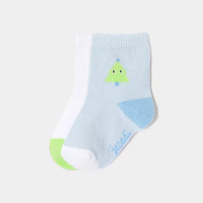 Baby boy duo of socks
